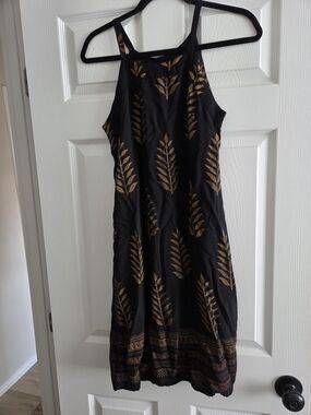 Lapogee Black Halter Dress